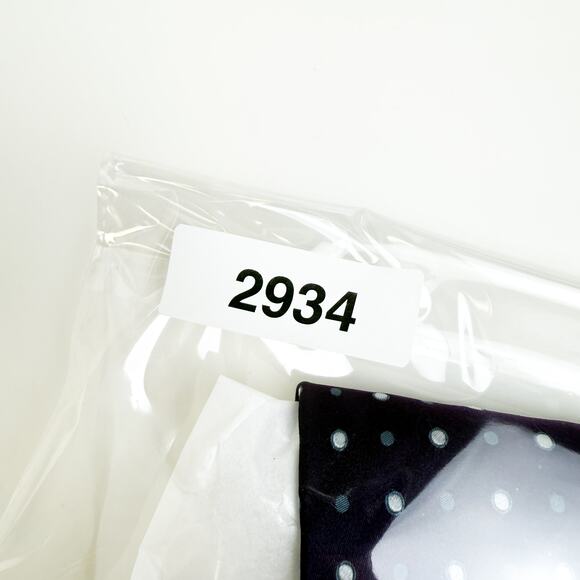 Fabio Ferretti 100% Silk Neck Tie Purple Polka Dot Italy - Picture 7 of 7